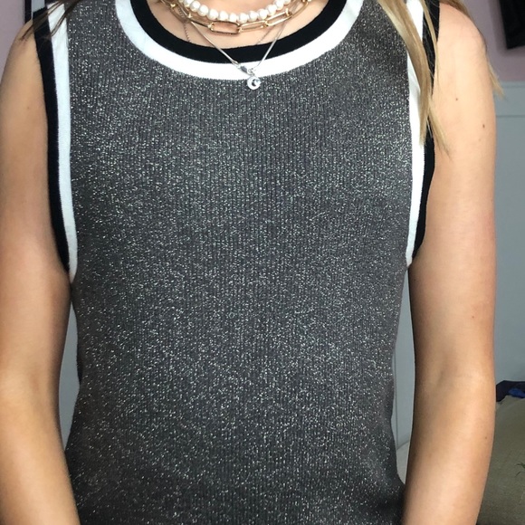 Anthropologie Sparkle Top - Picture 4 of 5